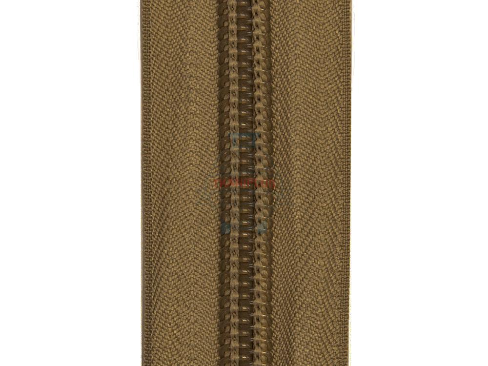 Молния спираль тип 10 цвет №494 Coyote Brown (Койот Браун)
